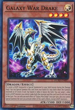 Galaxy War Drake⁣ - Duelist’s Advance⁣ (Super Rare)⁣ [097] - El Duelista