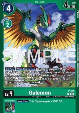 Galemon (P - 166) - Premium Bandai Products (Alternative Art) [PB - XX - P - 166] - El Duelista