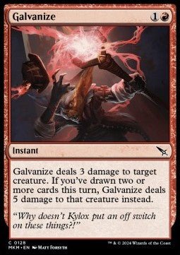 Galvanize⁣ - Murders at Karlov Manor⁣ (Common)⁣ [128] - El Duelista