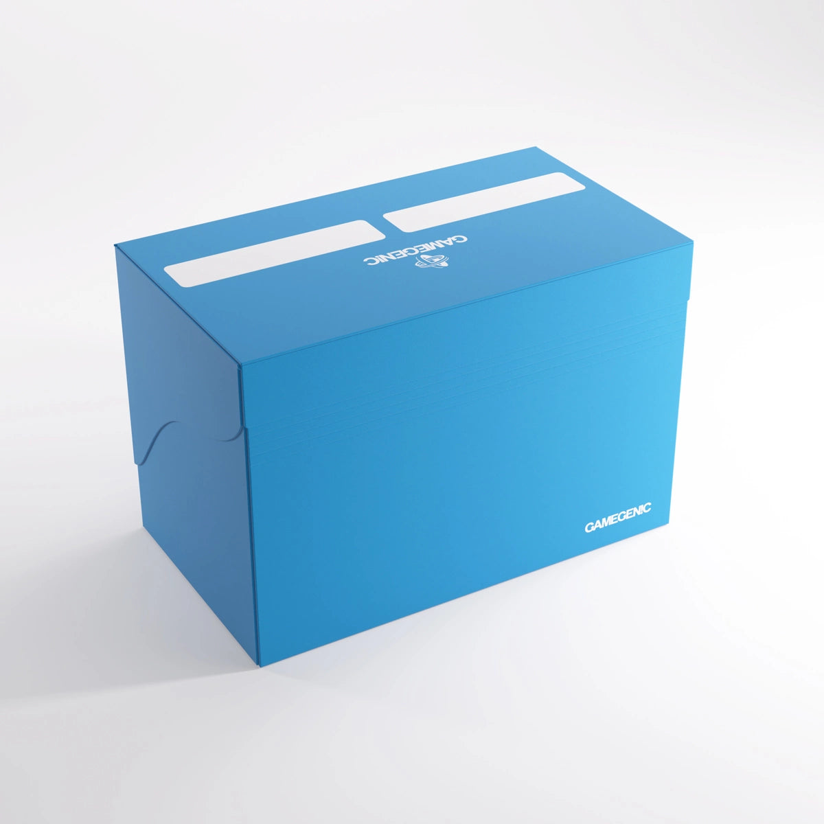 Gamegenic Double Deck Holder 200+ XL Blue abierta