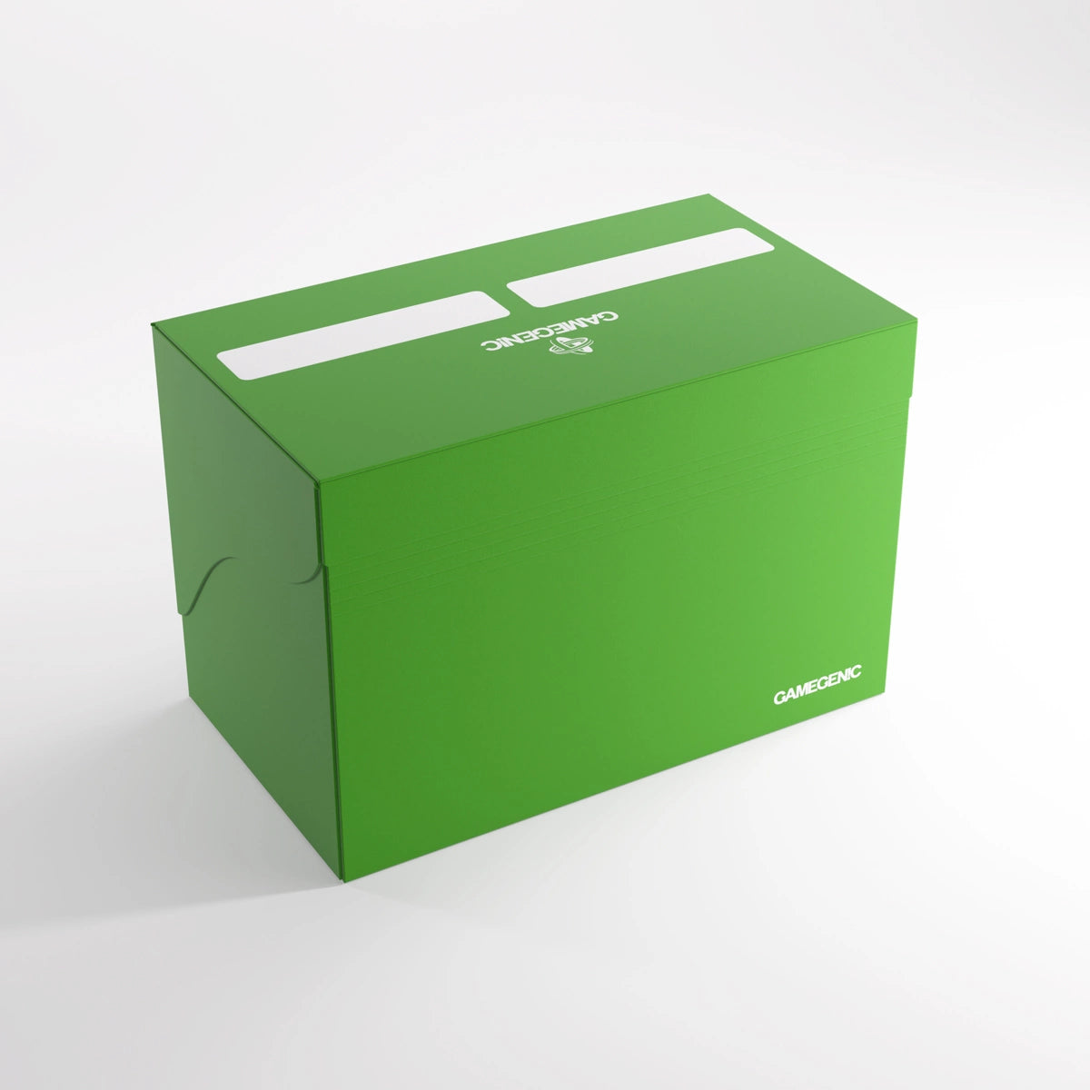 Gamegenic Double Deck Holder 200+ XL Green abierta