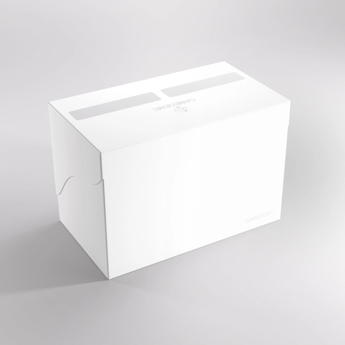 Gamegenic Double Deck Holder 200+ XL White abierta