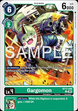 Gargomon (BT17 - 046)⁣ - Secret Crisis⁣ (Uncommon)⁣ [046] - El Duelista