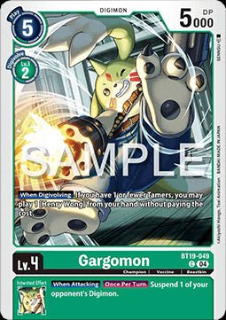 Gargomon (BT19 - 049)⁣ - Special Booster Ver 2.5⁣ (Common)⁣ [BT19 - 049] - El Duelista