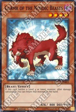 Garmr of the Nordic Beasts⁣ - Legendary Hero Decks⁣ (Common)⁣ [B03] - El Duelista