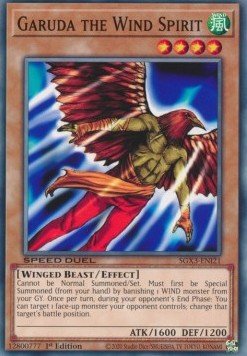 Garuda the Wind Spirit⁣ - Speed Duel GX: Duelists of Shadows⁣ (Common)⁣ [I21] - El Duelista