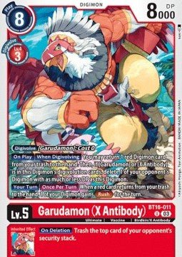 Garudamon (X Antibody) (BT16 - 011)⁣ - Beginning Observer⁣ (Uncommon)⁣ [011] - El Duelista