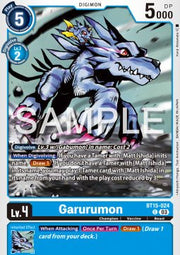 Garurumon (BT15 - 024)⁣ - Exceed Apocalypse⁣ (Common)⁣ [024] - El Duelista
