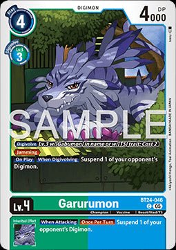 Garurumon (BT24 - 046) - Time Stranger (Common) [BT - 24 - 046] - El Duelista