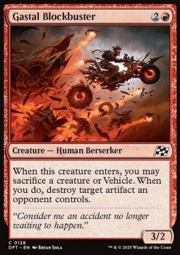 Gastal Blockbuster⁣ - Aetherdrift⁣ (Common)⁣ [128] - El Duelista