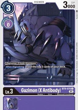 Gazimon (X Antibody) (BT9 - 070)⁣ - X Record⁣ (Common)⁣ [070] - El Duelista