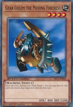 Gear Golem the Moving Fortress⁣ - Speed Duel: Streets of Battle City⁣ (Common)⁣ [F02] - El Duelista