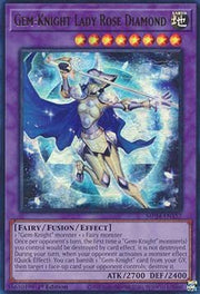 Gem - Knight Lady Rose Diamond⁣ - 25th Anniversary Tin: Dueling Mirrors⁣ (Ultra Rare)⁣ [157] - El Duelista