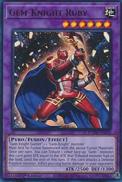 Gem - Knight Ruby⁣ - Battles of Legend: Monster Mayhem⁣ (Ultra Rare)⁣ [136] - El Duelista