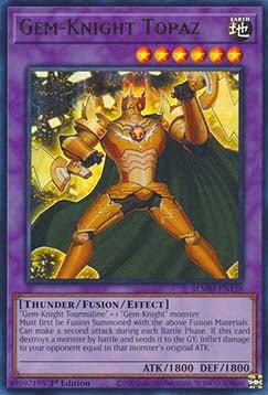 Gem - Knight Topaz⁣ - Battles of Legend: Monster Mayhem⁣ (Ultra Rare)⁣ [138] - El Duelista