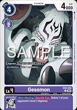 Gesomon (EX8 - 058) (V.1)⁣ - Chain of Liberation⁣ (Common)⁣ [058] - El Duelista