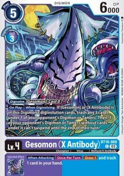 Gesomon (X Antibody) (BT16 - 069)⁣ - Beginning Observer⁣ (Common)⁣ [069] - El Duelista