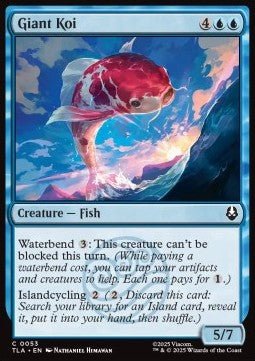 Giant Koi - Magic: The Gathering | Avatar: The Last Airbender (Common) [TLA - 53] - El Duelista