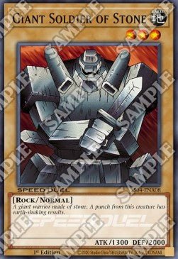 Giant Soldier of Stone - Speed Duel Starter Decks: Match of the Millennium (Common) [SS04 - A08] - El Duelista