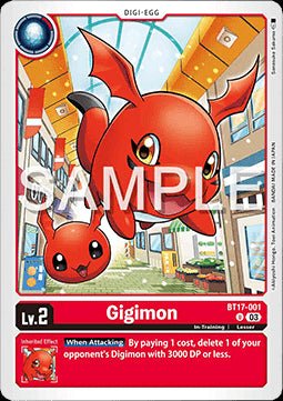 Gigimon (BT17 - 001)⁣ - Secret Crisis⁣ (Uncommon)⁣ [001] - El Duelista