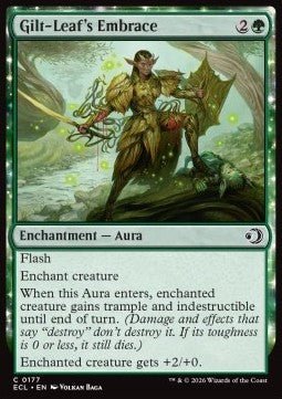 Gilt - Leaf's Embrace - Lorwyn Eclipsed (Common) [ECL - 177] - El Duelista