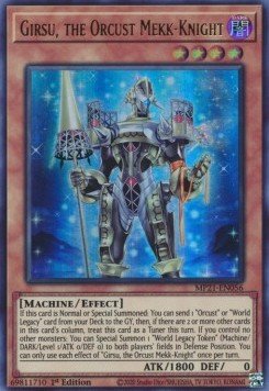 Girsu, the Orcust Mekk - Knight - 2021 Tin of Ancient Battles (Ultra Rare) [MP21 - 056] - El Duelista