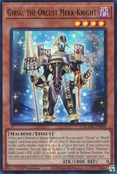 Girsu, the Orcust Mekk - Knight⁣ - Battles of Legend: Monster Mayhem⁣ (Ultra Rare)⁣ [088] - El Duelista