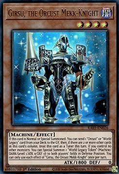 Girsu, the Orcust Mekk - Knight (V.2 - Ultra Rare)⁣ - Quarter Century Bonanza⁣ (Ultra Rare)⁣ [026] - El Duelista