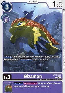 Gizamon (BT15 - 068)⁣ - Exceed Apocalypse⁣ (Common)⁣ [068] - El Duelista