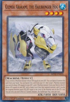 Gizmek Arakami, the Hailbringer Hog - 2022 Tin of the Pharaoh's Gods (Common) [MP22 - 133] - El Duelista