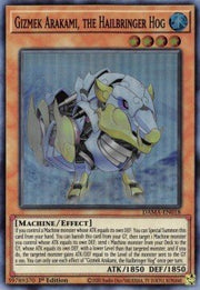 Gizmek Arakami, the Hailbringer Hog - Dawn of Majesty (Super Rare) [DAMA - 018] - El Duelista