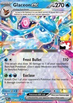 Glaceon ex - Play! Pokémon Prize Pack Series Seven (Prize Pack Series) [PPS7 - PRE 026] - El Duelista