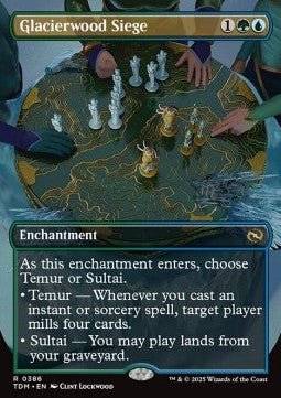 Glacierwood Siege⁣ - Tarkir: Dragonstorm: Extras⁣ (Rare)⁣ [386] - El Duelista