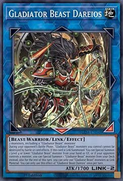 Gladiator Beast Dareios⁣ - Supreme Darkness⁣ (Common)⁣ [048] - El Duelista