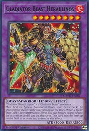 Gladiator Beast Heraklinos - Maze of the Master (Rare) [MZTM - 084] - El Duelista