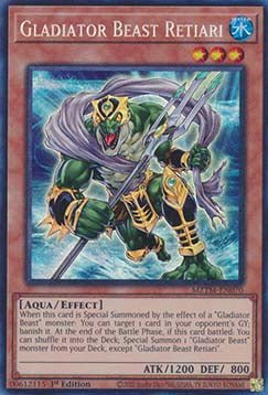 Gladiator Beast Retiari (V.2 - Collectors Rare) - Maze of the Master (Collectors Rare) [MZTM - 070] - El Duelista