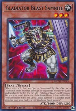 Gladiator Beast Samnite - Maze of the Master (Rare) [MZTM - 069] - El Duelista