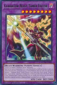 Gladiator Beast Tamer Editor - Maze of the Master (Rare) [MZTM - 086] - El Duelista