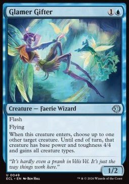 Glamer Gifter - Lorwyn Eclipsed (Uncommon) [ECL - 49] - El Duelista