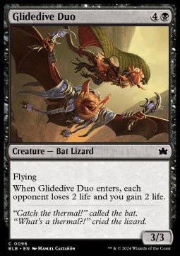 Glidedive Duo⁣ - Bloomburrow⁣ (Common)⁣ [96] - El Duelista