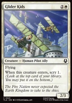 Glider Kids - Magic: The Gathering | Avatar: The Last Airbender (Common) [TLA - 21] - El Duelista