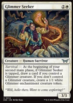 Glimmer Seeker⁣ - Duskmourn: House of Horror⁣ (Uncommon)⁣ [14] - El Duelista