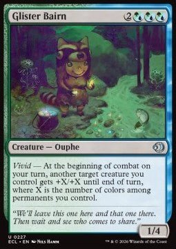 Glister Bairn - Lorwyn Eclipsed (Uncommon) [ECL - 227] - El Duelista