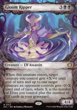 Gloom Ripper - Lorwyn Eclipsed: Extras (Rare) [XECL - 312] - El Duelista