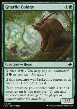 Gnarlid Colony⁣ - Magic: The Gathering Foundations⁣ (Common)⁣ [224] - El Duelista