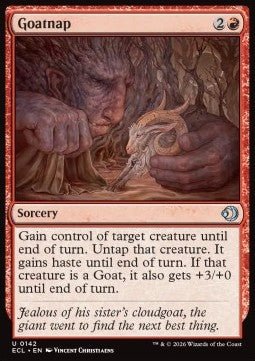 Goatnap - Lorwyn Eclipsed (Uncommon) [ECL - 142] - El Duelista