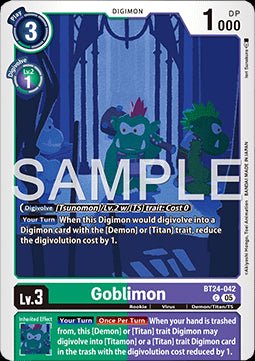 Goblimon (BT24 - 042) - Time Stranger (Common) [BT - 24 - 042] - El Duelista