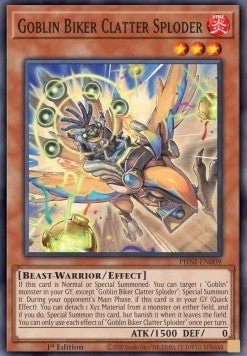 Goblin Biker Clatter Sploder - Phantom Nightmare (Super Rare) [PHNI - 009] - El Duelista
