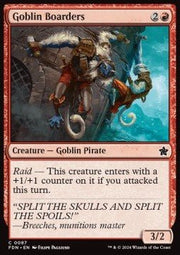Goblin Boarders⁣ - Magic: The Gathering Foundations⁣ (Common)⁣ [87] - El Duelista