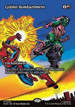 Goblin Bombardment - Magic: The Gathering | Marvel's Spider - Man: Source Material Cards (Mythic) [MAR - 23] - El Duelista